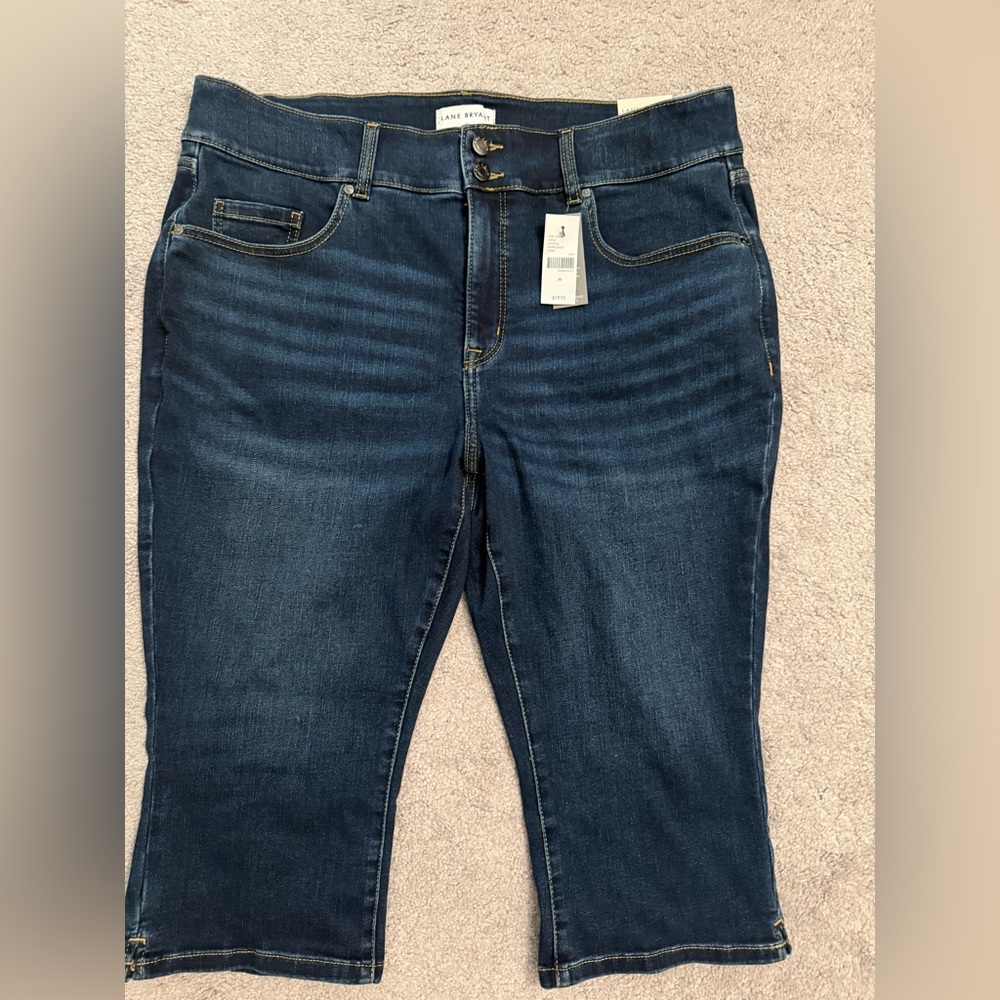 Lane Bryant tighter tummy panel pedal pushers